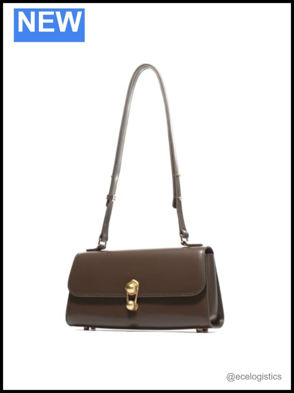Genuine Leather Small Crossbody Bag Luxury Shoulder Purse
